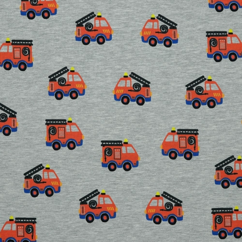 Jersey | Tatütata die Feuerwehr ist da | Grau meliert